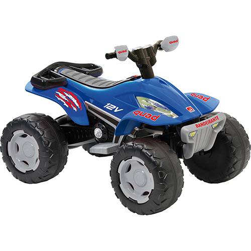 Quadriciclo Infantil El 12V Azul - Brinquedos Bandeirante