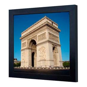 Quadro 65948 Cidades 28x28cm - Preto