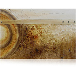 Quadro Abstrato Acrílico S/ Painel 70x100cm - Uniart