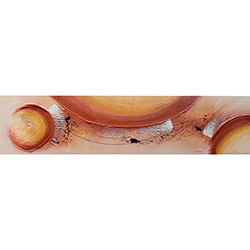 Quadro Abstrato Arcos (30x130x4cm) - Uniart