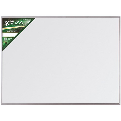 Quadro Branco Moldura Aluminio Standard (Souza) (60X90)