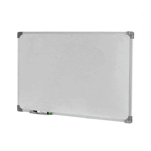 Quadro Branco Stalo Magnético Popular Office 60x90cms Moldura de Alumínio