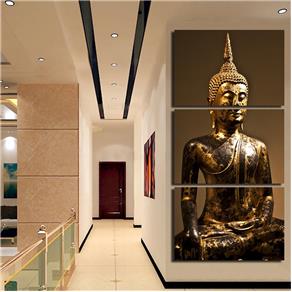 Quadro Buda Dourado 120x60cm - Oppen House