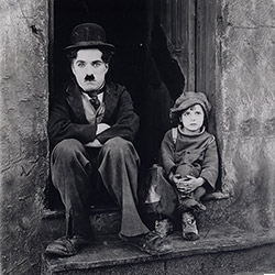 Quadro Chaplin 3 (30x30x2,7cm) - Uniart