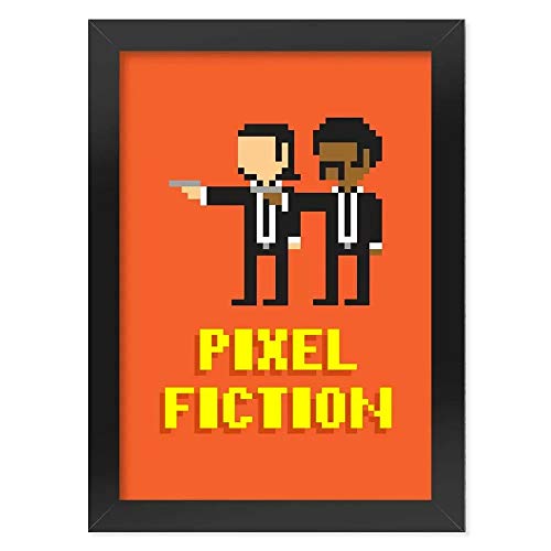 Quadro com Moldura Pixel Fiction
