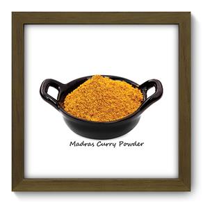 Quadro com Moldura - 22x22 - Curry - N2175