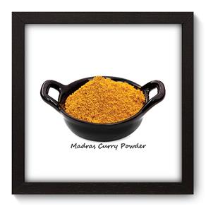 Quadro com Moldura - 22x22 - Curry - N3175