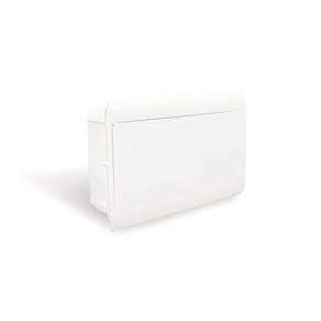 Quadro de Embutir para 16 Disjuntores Din Branco Porta Opaca Ouro Box Steck Steck