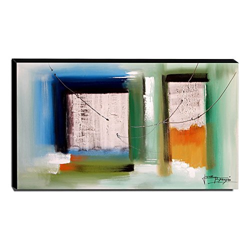 Quadro de Pintura Abstrato 60x105cm-1546