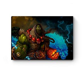 Quadro Decorativo A4 World Of Warcraft Thrall I