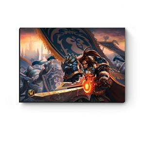 Quadro Decorativo A4 World Of Warcraft Varian I