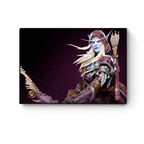 Quadro Decorativo A4 World Of Warcraft Sylvanas I