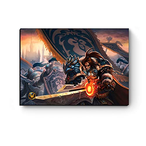 Quadro Decorativo A5 World Of Warcraft Varian I