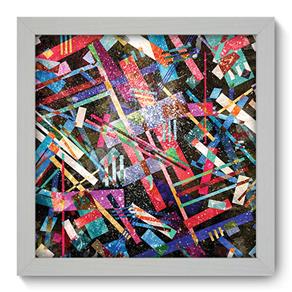 Quadro Decorativo - Abstrato - 22cm X 22cm - 194