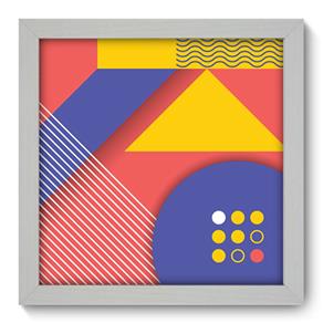 Quadro Decorativo - Abstrato - 22cm X 22cm - 242