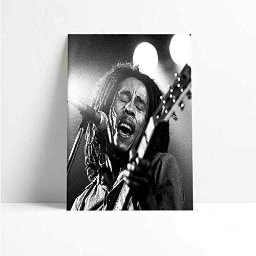 Quadro Decorativo - Bob Marley Music - Quadro 20x30