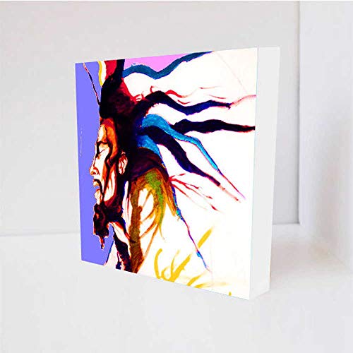 Quadro Decorativo - Bob Marley Painting - Tag 16x16