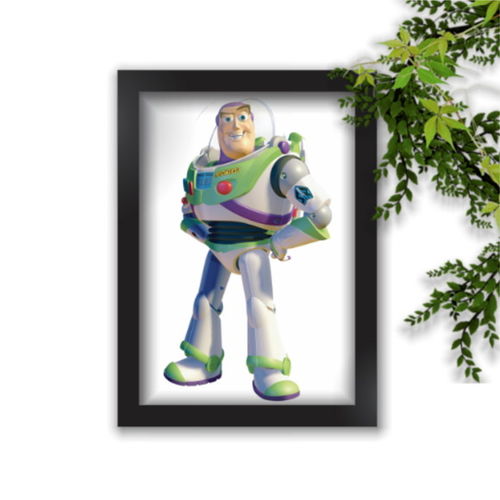 Quadro Decorativo Buzz Lightyear Toy Story