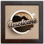 Quadro Decorativo c/ Moldura Tema Café Coffee Q-372