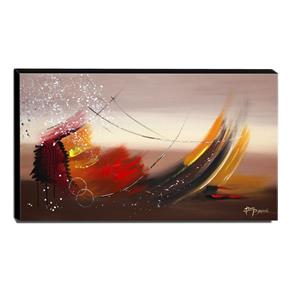 Quadro Decorativo Canvas Abstrato 60x105cm-QA-48
