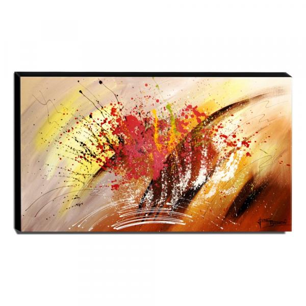 Quadro Decorativo Canvas Abstrato 60x105cm-QA-50 - Lubrano Decor