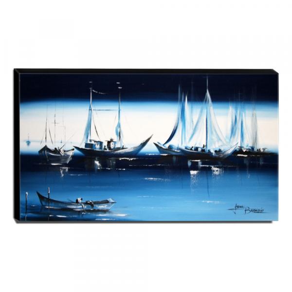 Quadro Decorativo Canvas Abstrato 60x105cm-QA-37 - Lubrano Decor