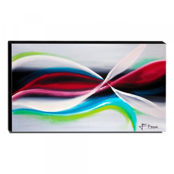 Quadro Decorativo Canvas Abstrato 60x105cm-QA-28 - Lubrano Decor