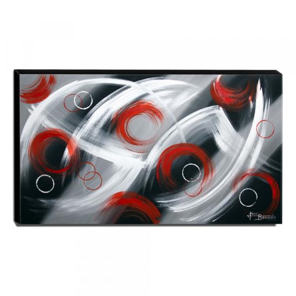 Quadro Decorativo Canvas Abstrato 60x105cm-QA-87 - Lubrano Decor