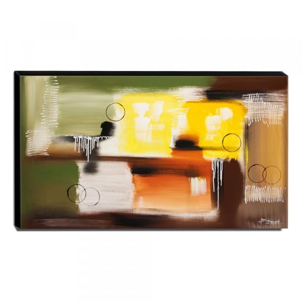 Quadro Decorativo Canvas Abstrato 60x105cm-QA-98 - Lubrano Decor