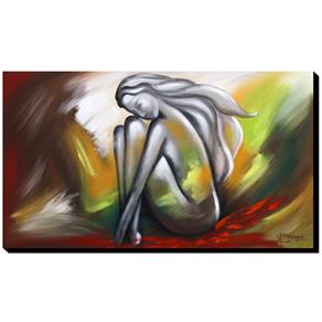 Quadro Decorativo Canvas Abstrato 60x105cm-QA-99