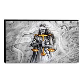 Quadro Decorativo Canvas Deusa da Justiça 60x105cm-QJ20-60