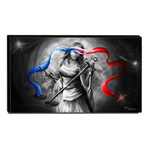 Quadro Decorativo Canvas Deusa da Justiça 60x105cm-QJ24-60