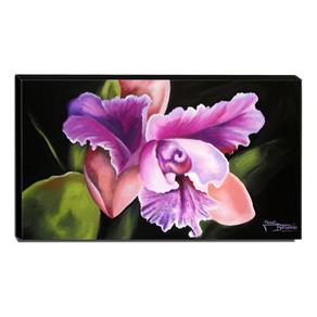 Quadro Decorativo Canvas Floral 60x105cm-QF22