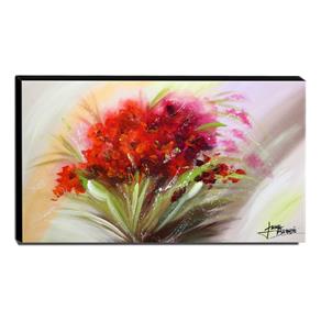 Quadro Decorativo Canvas Floral 60x105cm-QF5