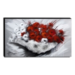 Quadro Decorativo Canvas Floral 60x105cm-qf6