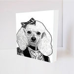 Quadro Decorativo - Dog Lady (3) - Tag 16x16