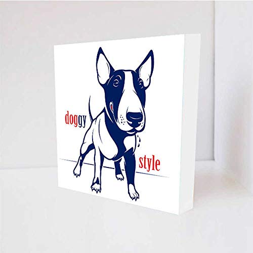 Quadro Decorativo - Dog Style - Tag 16x16