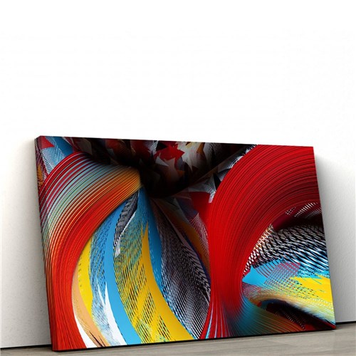 Quadro Decorativo em Tecido Canvas 60X90cm Abstrato 21