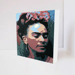 Quadro Decorativo - Frida Kahlo - Tag 16x16