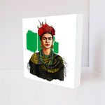 Quadro Decorativo - Frida Self - Tag 16x16