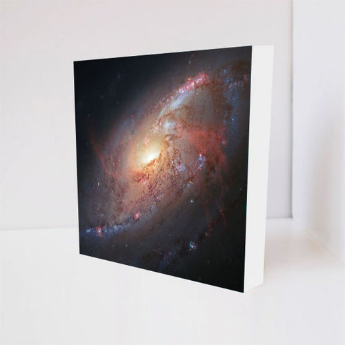 Quadro Decorativo - Galaxy Stars - Tag 16x16