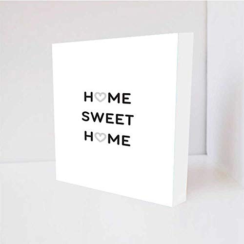Quadro Decorativo - Hom Sweet Home - Tag 16x16