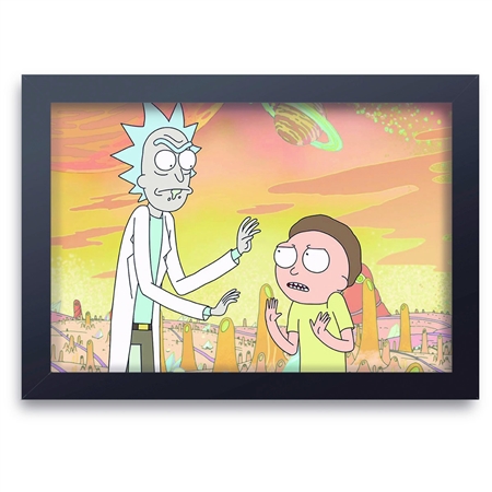 Quadro Decorativo Rick And Morty 04