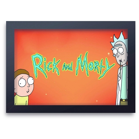 Quadro Decorativo Rick And Morty 06