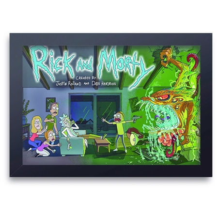 Quadro Decorativo Rick And Morty 07