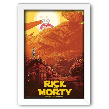 Quadro Decorativo Rick And Morty 02