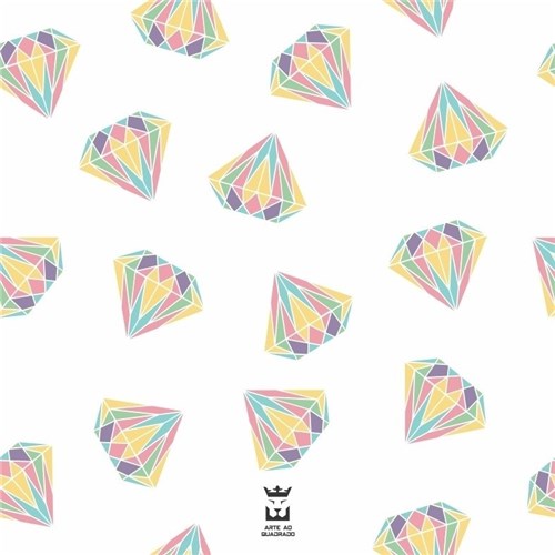 Quadro Diamantes (A4 (21x29,7 Cm), Sem Moldura)