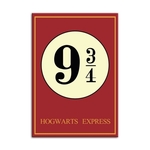 Quadro Harry Potter - Plataforma 9 ¾