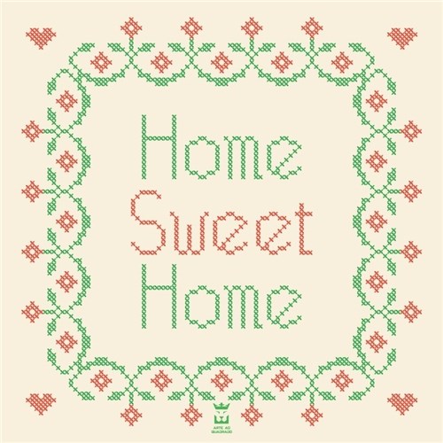 Quadro Home Sweet Home (A4 (21x29,7 Cm), Sem Moldura)