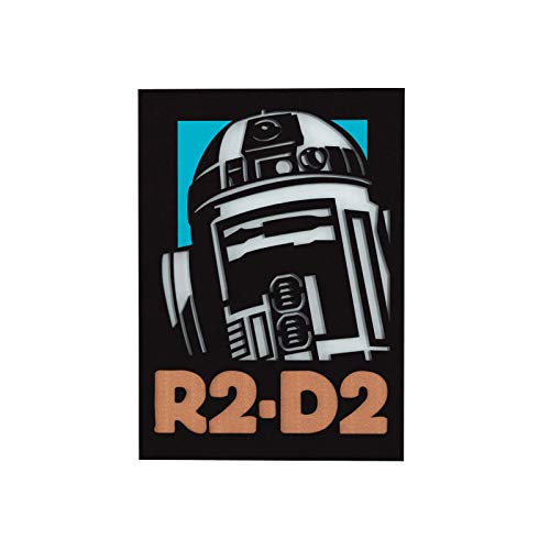 Quadro Relevo Star Wars R2-D2